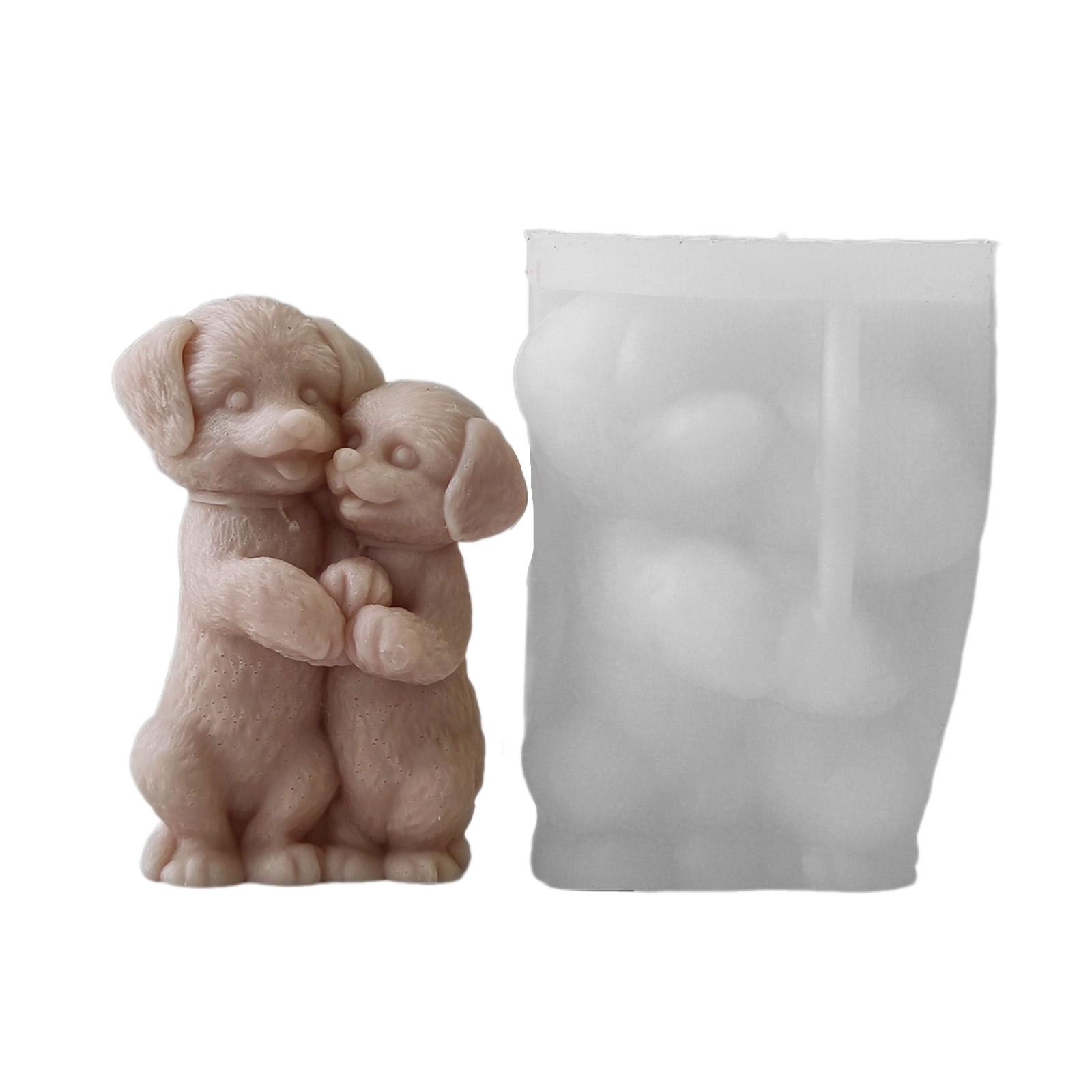 

Силиконовые формы для фигурок, материалы для изготовления свечей, силиконовая форма для мыла в форме собак, формы для рукоделия, силиконовая текстура для свечей T2