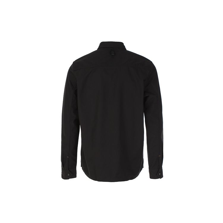 Timberland Multi-Pocket Split Hem Shirt Jacket Men Jackets Black A2BD7001