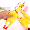 Funny Screaming Chicken Pet Dog Chew Toys Squeeze Sound Molar Chew Toys for Small Medium Large Dogs Chicken Pet Dog Toy Puppy St Practical Use