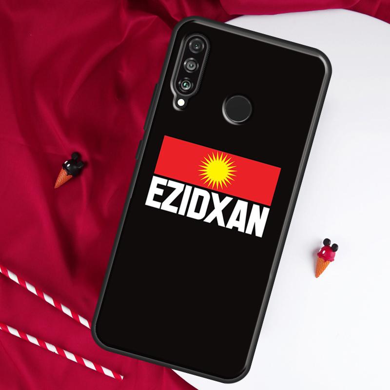 Yazidi Flag Ezidxan For Huawei Nova 8i 7i 11i 12i 12s 9 10 SE Y90 Y60 Y70 Y72 Y61 Y91 P30 P40 Lite P60 Pro Case