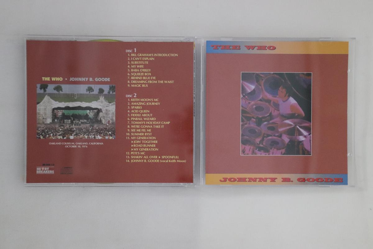 

CD WHO - Johnny B. Goode HB949PROMO HEART BREAKERS 1999 Japan Rock Used