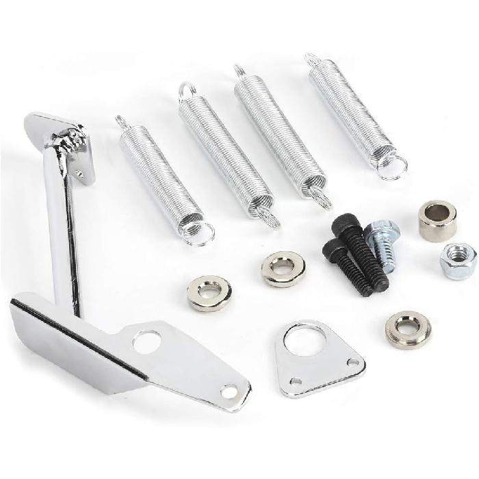 Gaszug-Rückholfeder-Kit, Eisenvergaser Gaszug-Rückholfedern Kit 2083 6056 Hochleistungs-Vergaserhalterung Rückholfedern Kit Ersatz Passend für 2300