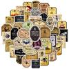 10/50pcs Horror Retro Apothecary Stickers Potion Label Graffiti Stickers for DIY Luggage Laptop Skateboard Motorcycle Bicycle Stickers