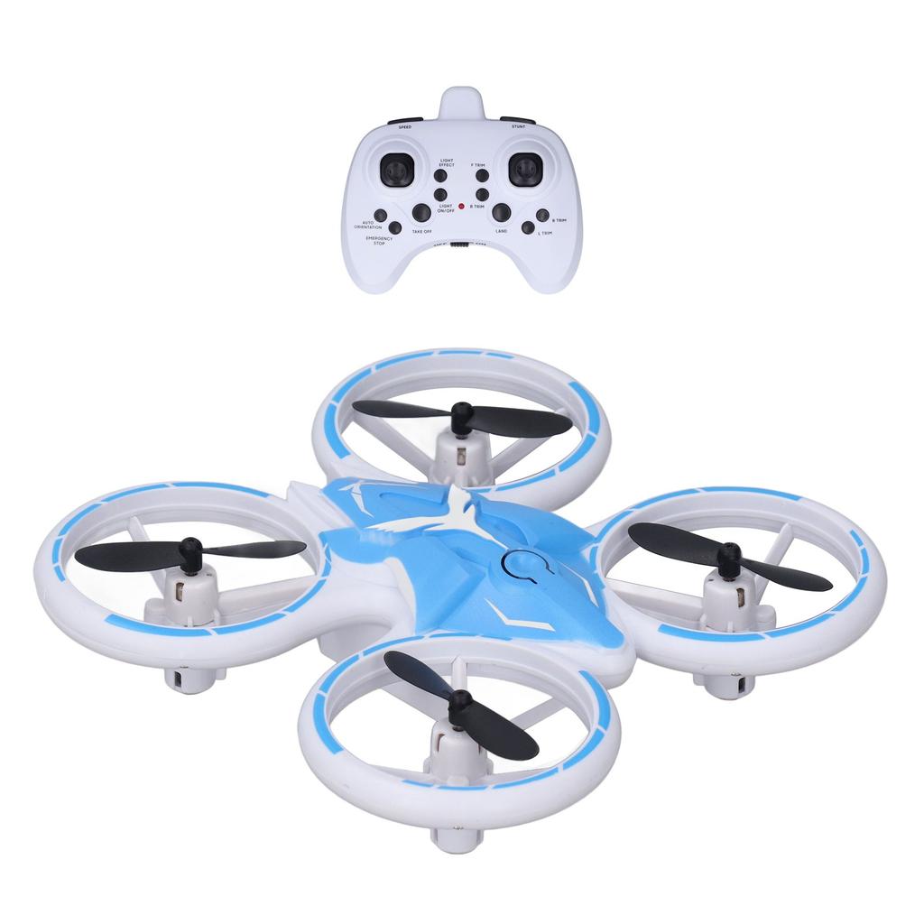 Mini Drone for Kids Beginners 2.4G 6 Axes LED Roll Over One Key Take Off RC Helicopter Quadcopter with Headless Mode