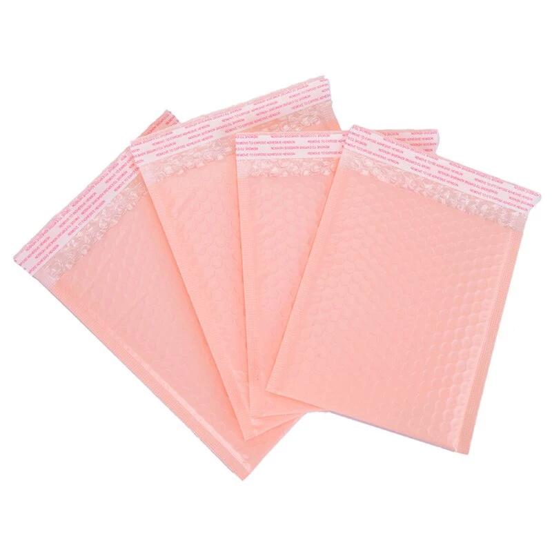 1Pc Pink Purple Blue Bubble Mailers Padded Envelopes Self Seal Padded Envelopes Gift Bags Black Packaging Envelope Wholesale