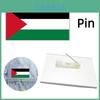 Wholesale Customized Palestinian Flag Acrylic Geometric Brooch Pin