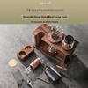 Transparent Cloud Pour-Over Coffee Set with Wooden Stand