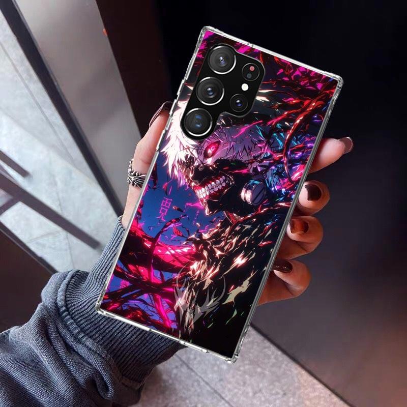 G-Ghoul Tokyo Kaneki Ken Phone Case For Samsung Galaxy S26 S25 Edge S24 S23 Ultra S22 Plus S21 S20 FE Soft TPU Back Cover Funda