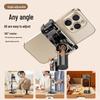 Desktop Telescopic Adjustable Phone & Tablet Selfie Stand for Live Streaming