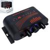 ABUO-HIFI Stereo Audio Power Amplifier AK170 Dual Channel Sound Amplifier With LED Light Ring Portable