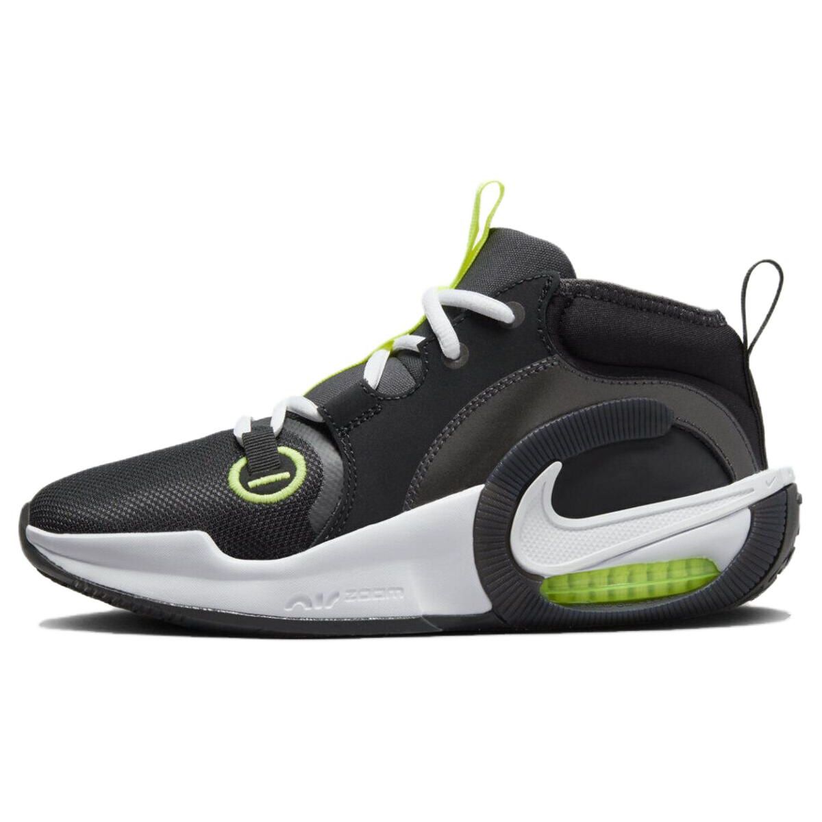 

Кроссовки унисекс Nike Air Zoom Crossover 2 GS Black Volt белые FB2689-001 38