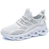 Summer New Men's Shoes Large Size Versatile Casual Shoes Men's Breathable Fly-woven Sports Shoes 50 Size Youth Running Shoes