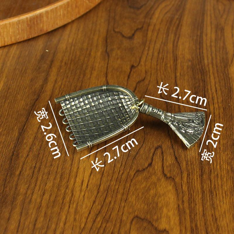 

Латунный дракон и феникс совок брелок подвеска мужская подвеска для ключей от машины чистая медь медные аксессуары