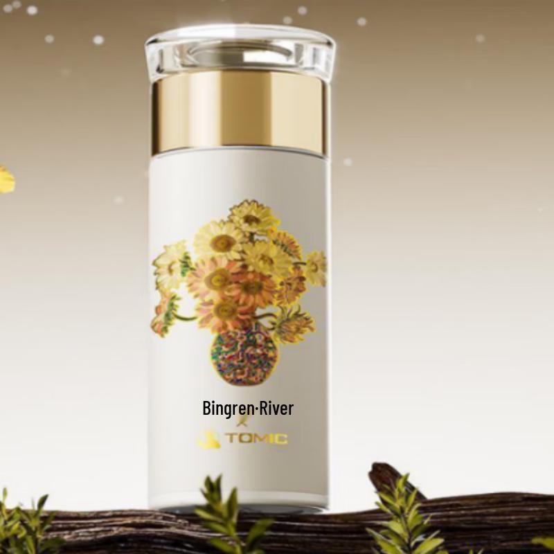 TOMIC Pure Titanium Insulated Tea Cup