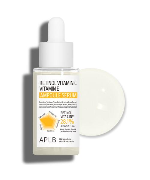 APLB Retinol Vitamin C Vitamin E Ampoule Serum NONE