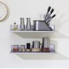 8.6" X 24" Stainless Steel Shelf, Wall Mounted Floating Shelving with Backsplash, 44 Lbs Load Capacity Commercial Shelves, Heavy Duty Storage Rack for