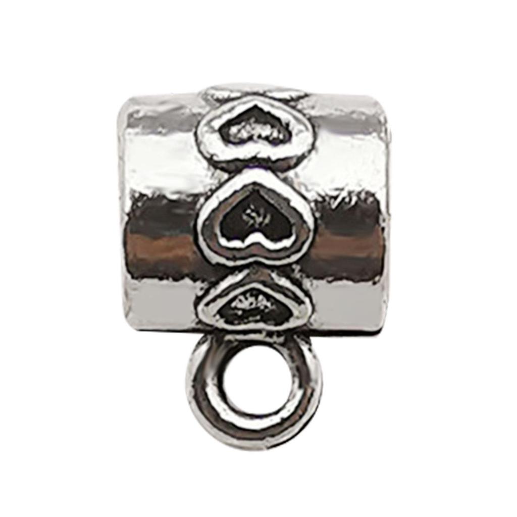 DIY Electroplated Jewelry Kit: Alloy Pendant Connector, Clasp, Jump Ring, Spacer Bead for Bracelets & Necklaces