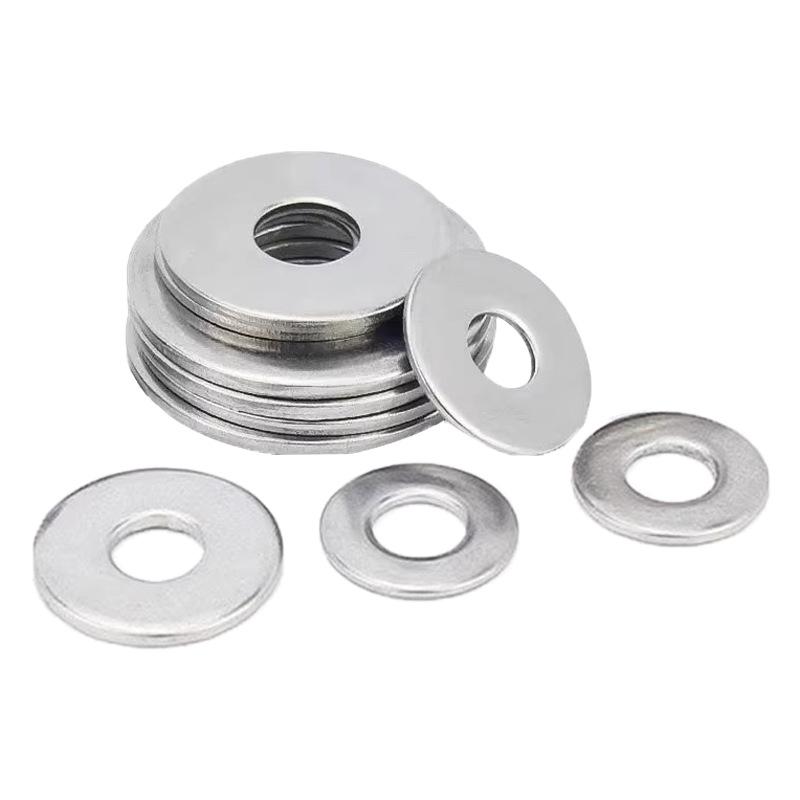 304 Stainless Steel Thickened Flat Washer / Ultra-thin Metal Gasket, Sizes M1.6-M10