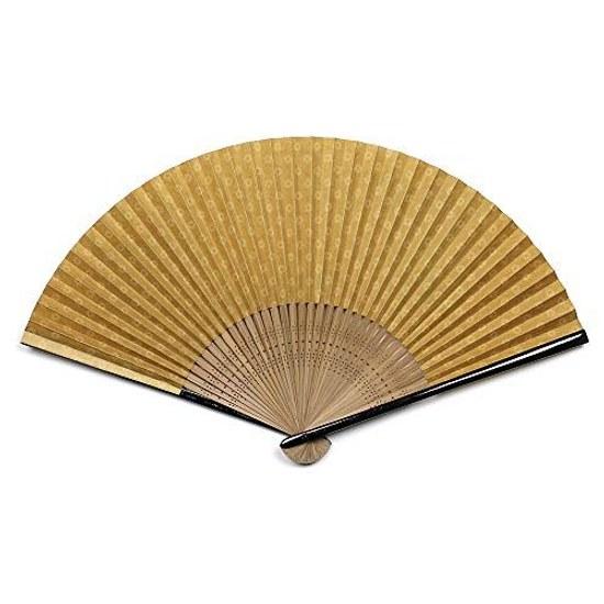 Taniguchi Matsuyodo Wagami Koji Folding Fan (Rimpa Wind God Thunder Men) masterpiece Edo painting on Recommended as souvenir gift.