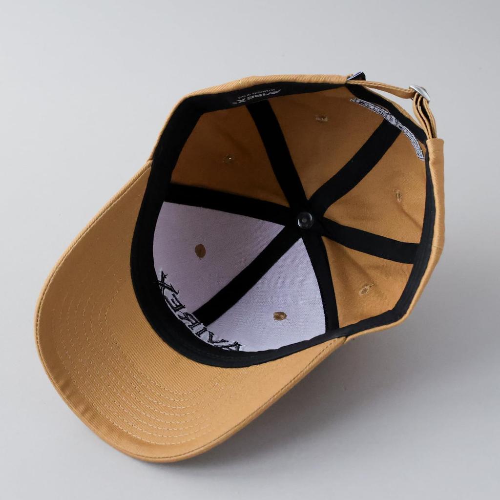 Military VARSITY 3D Logo Cotton Twill Low Cap Embroidered Hat American Casual Summer Baseball Cap Beige 069 [AVIREX] Men's MA-1