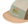 Clape Short Brim Corduroy Umpire Cap for Stylish Casual Baseball Cap for Outdoors Men's 5-Panel Fall/Winter, (Pink, BSWP2585)