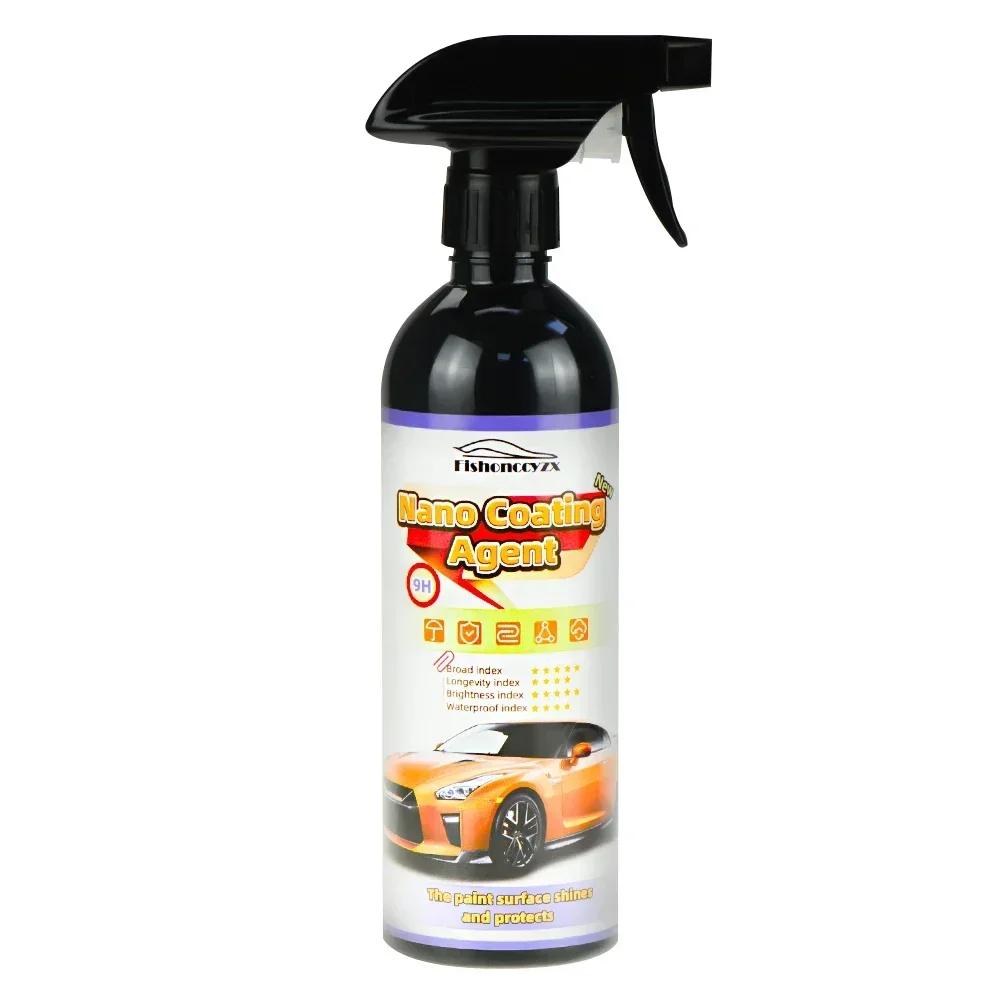

500 мл 9H твердость керамическое покрытие для детейлинга автомобиля продукты для автомобиля керамическое покрытие нано стекло покрытие кристалл полироль для автомобиля