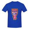 Waku Waku Gaming Design Retro Hong Kong Style Tshirt Fresh And Simple Original Short Sleeve