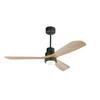 Ceiling Fan with Light Remote Control for Indoor Outdoor Ceiling Fan with Remote Reversible Noiseless Motor 3 Wooden Blades