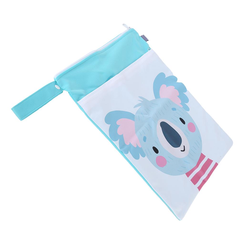 Waterproof Wet Bag Reusable Wet Clothes Baby Diapers Swimsuits Washable Travel Wet Bag