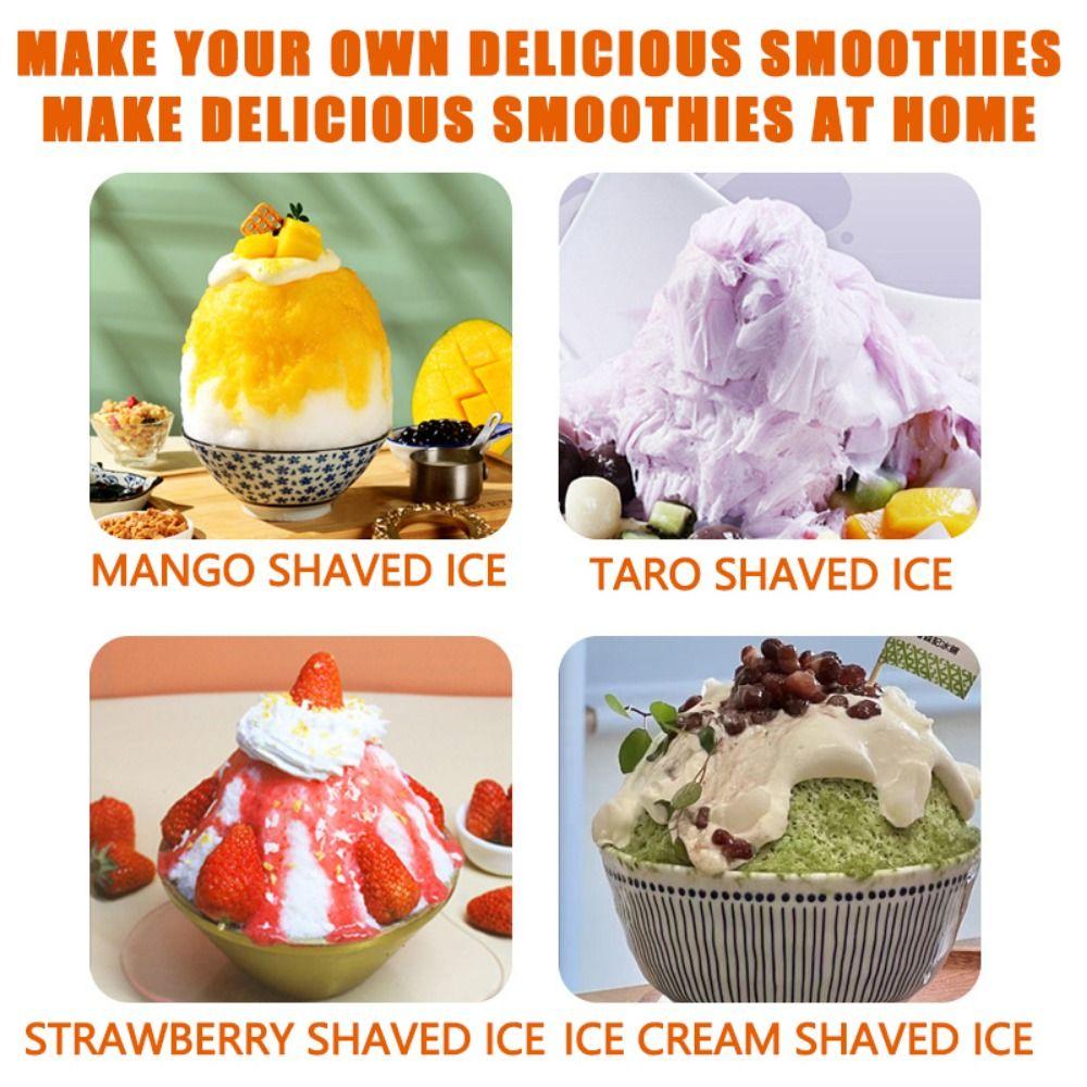Hand Crank Manual Shaved Ice Machine Manual Hand Ice Breaker  Ice Cream Tools