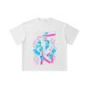 260 GSM Double Yarn 32 Count 100% Cotton Chainsaw Man V11 Katana Man Print Unisex Heavy Cotton T Shirt
