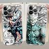 Comic Monster Kaiju No.8 Case for iPhone 12 Mini 16 15 14 Plus XR 7 8 16e 13 12 11 Pro MAX Soft Phone Cover