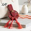 Knitting Accessories Faux Leather Yarn Divider 5 Holes Organizer Portable Guide Round Wool Splitter Separator Crocheting Tool