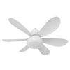 E27 Ceiling Fan Light 3 Wind Speed Dimmable LED Ceiling Fan with Remote Control for Bedroom Kitchen Dining Room