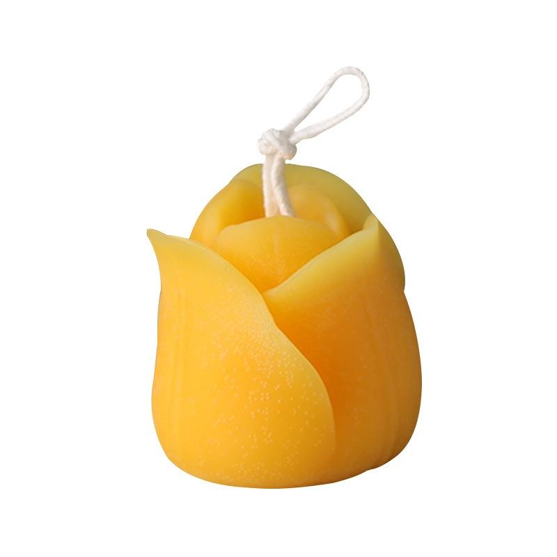 Aromatherapy Candle Silicone Mold 3D Rose Flower Shape Soap Silicone Mould DIY Candle Form Soap Moul