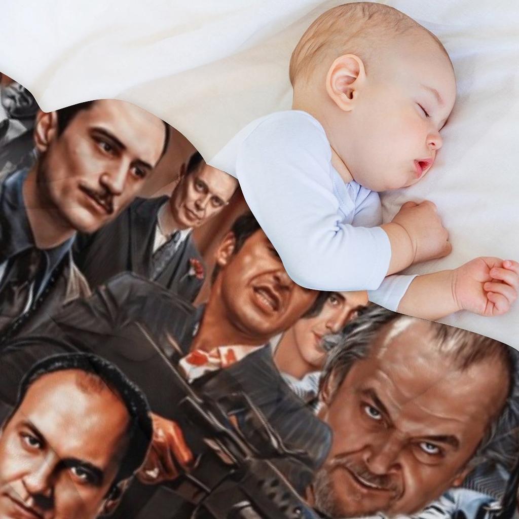 Collage of Gangsters Throw Blanket christmas decoration Cute Luxury Throw sofa bed Blankets