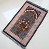 Ethnic Foldable Prayer Rug Washable Non-slip Living Room Rug Rectangle with Tassel Worship Blanket