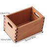 1/12 Dollhouse Mini Wooden Storage Basket Dollhouse Simulation Furniture Model Dolls House Micro Scene Decor Accessories