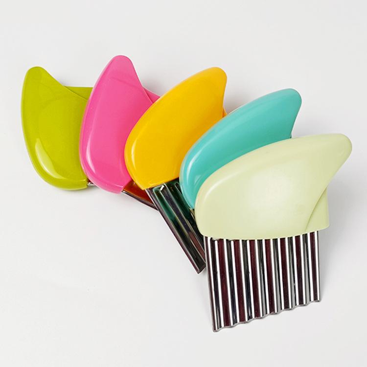 Stainless Steel Wavy Blade Potato Cutter for French Fries