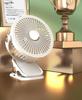 Portable Multifunctional Clip Fan with Night Light & USB Charging for Dorms and Desktops