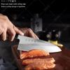 WXCOO Professional Kitchen Knife Japanese Salmon Knife Stainless Steel Fish Fillet Knife for Slicing Sushi Cooking