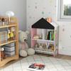Children's Toy Storage Unit with Removable Shelves and Drawers. Pink