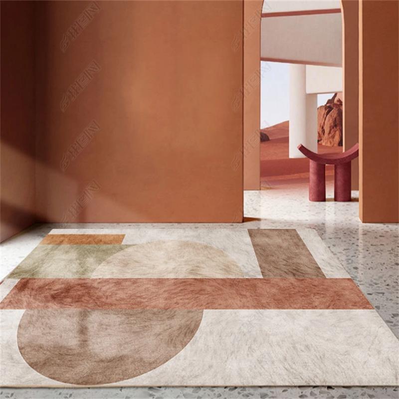 

Современный ковер для украшения гостиной Домашний ковер с узором зебры Ковры для кабинета Гардеробные ковры Прикроватный коврик для спальни Нескользящий коврик Роскошные напольные коврики 60x90cm