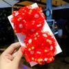 2pcs/Set Big Fluffy Chiffon Hair Flower Clips For Kids Hair Accessories Fabric Flowers Clip For Kids Headbands