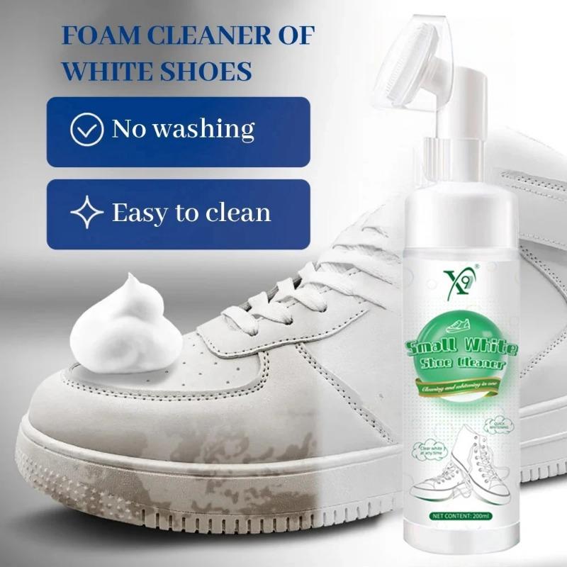 Schaumreiniger Für Weiße Schuhe Aufhellend Flecken Schmutz Entfernen Gelb Entfärbend Spray Weiße Schuhe Schnelle Reinigung Pflegeprodukt