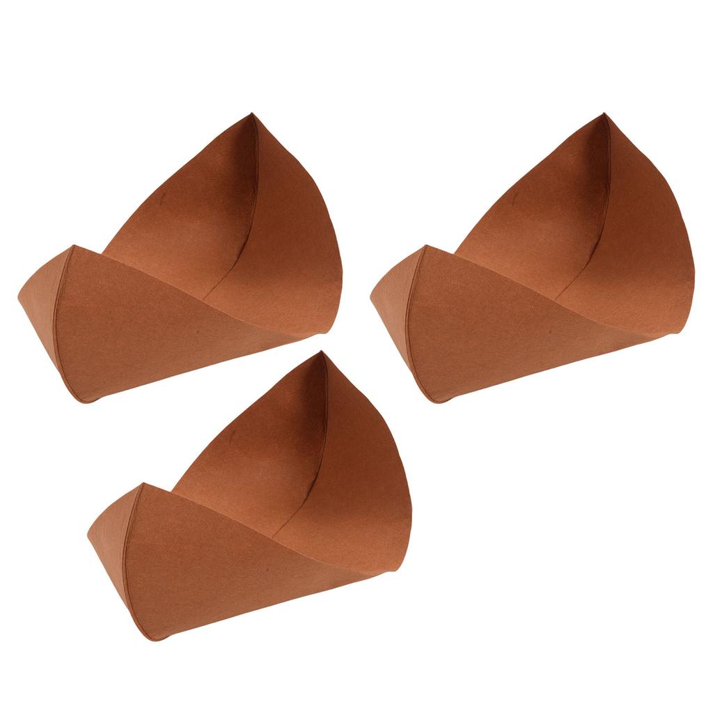 3 SZT. Wkładki do skrzynek okiennych do doniczek Filcowe doniczki koszykowe Wkładki do skrzynek na kwiaty do wiszącego kosza ogrodzeniowego