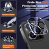 Coque de téléphone - WENZYLIQUOX - iPhone 16 Pro Max - Magnétique - Verre trempé - Protège-caméra