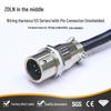 Zhonglian Aviation Plug Socket Wire Harness XS8-XS12 Unshielded Connector