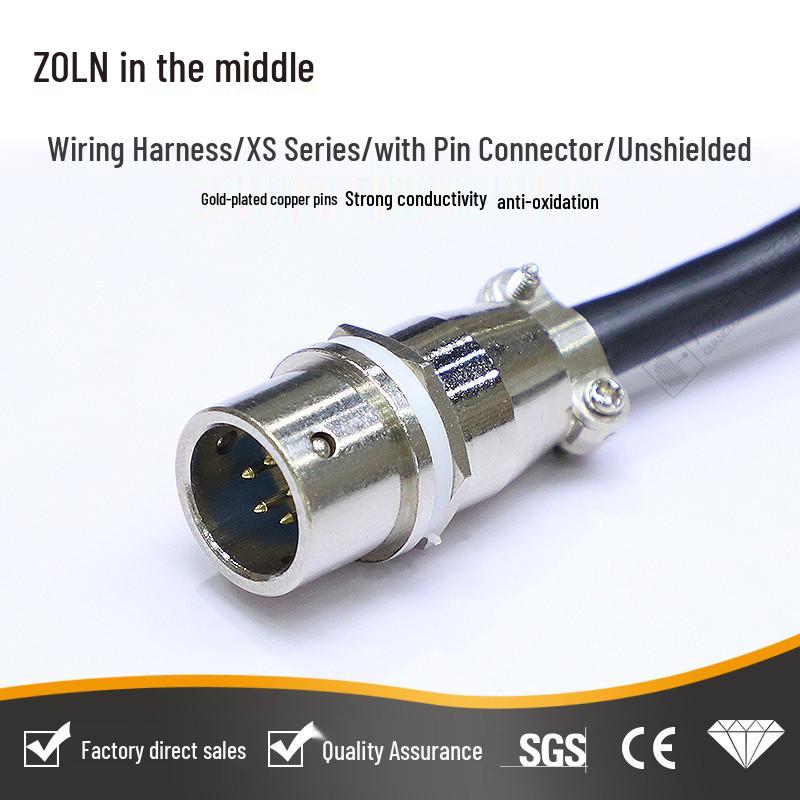 Zhonglian Aviation Plug Socket Wire Harness XS8-XS12 Unshielded Connector