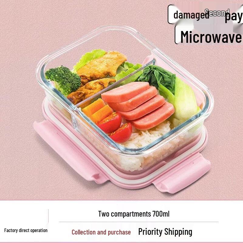 ZISIZ Microwave Safe Glass Bowl